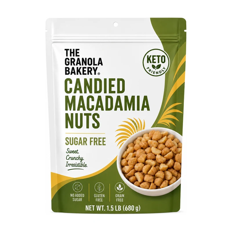 Sugar Free Candied Macadamias